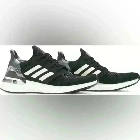 Adidas Women’s UltraBoost 20 'Black Pink Tint' 7.5 - Picture 1 of 9
